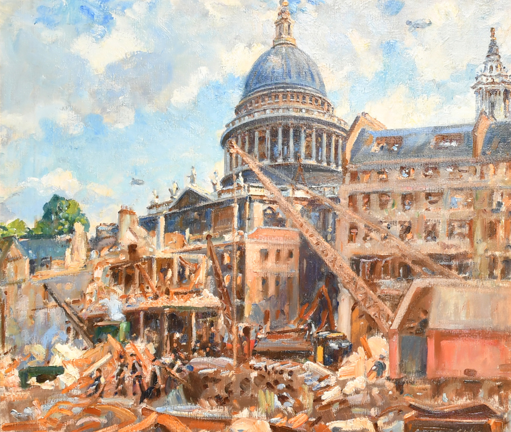 St Paul's After The Blitz