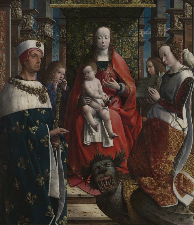 The Virgin and Child altarpiece