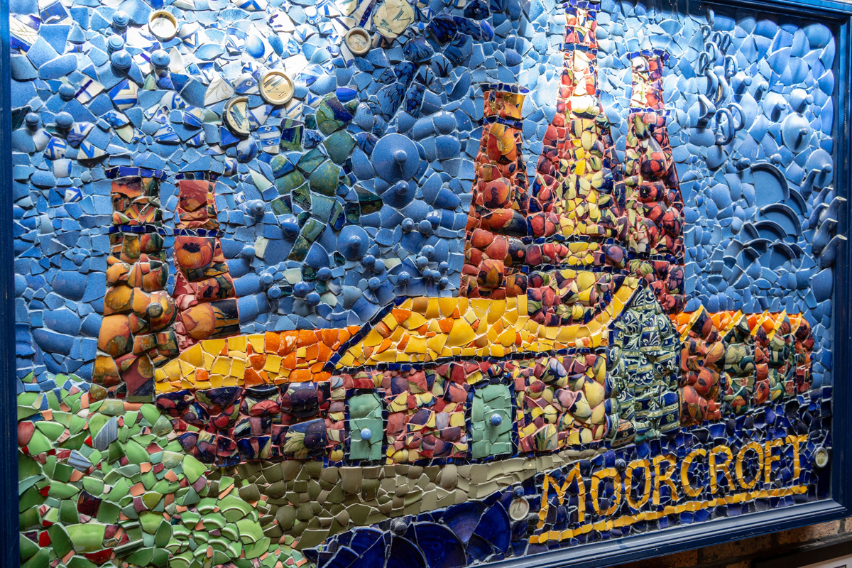 Moorcroft mosaic