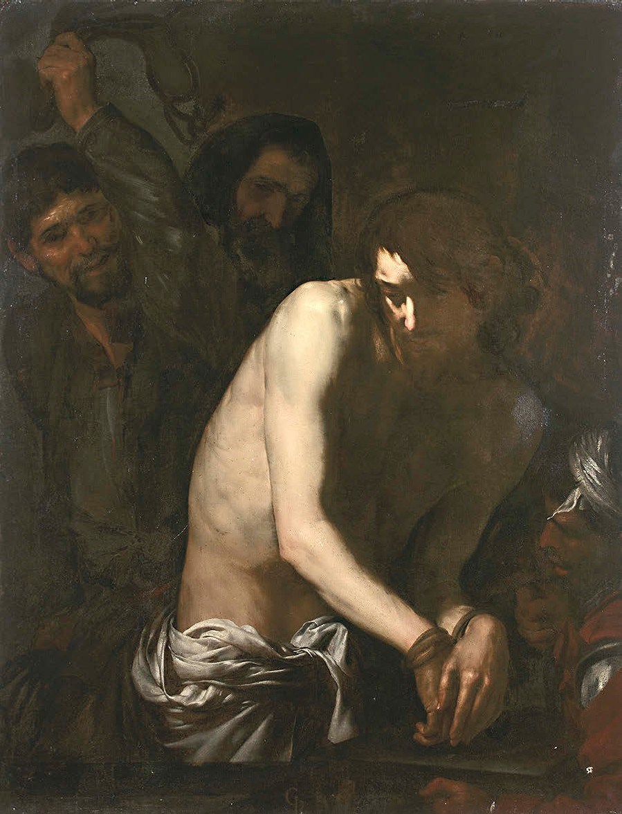 The Flagellation of Christ by Ribera