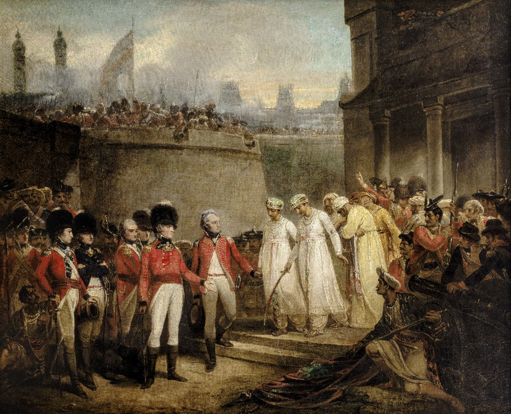 Singleton Painting Tipu Sultan Sons