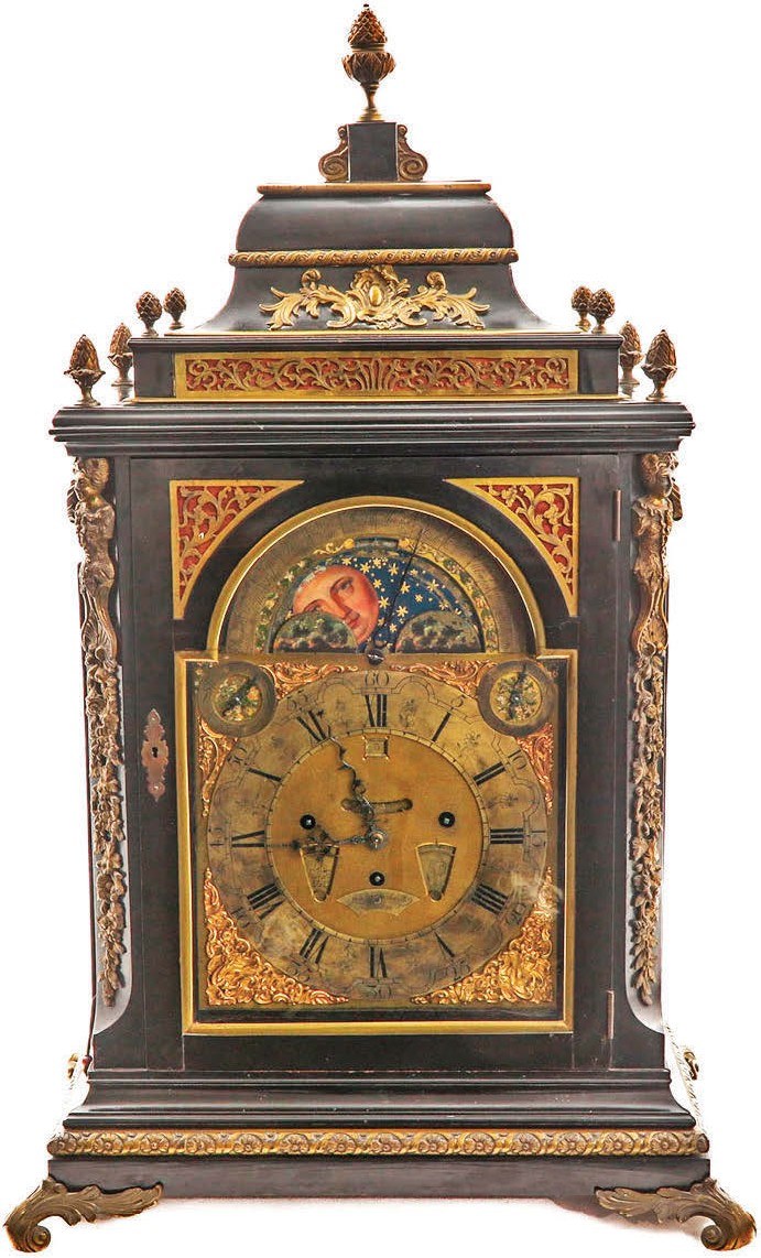 George III table clock