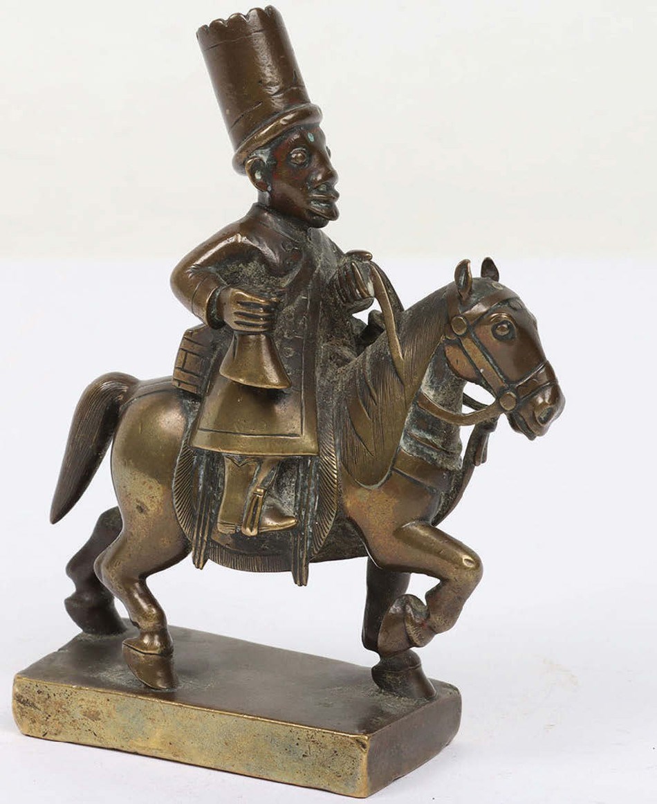 Vizagapatam figure of a cavalryman