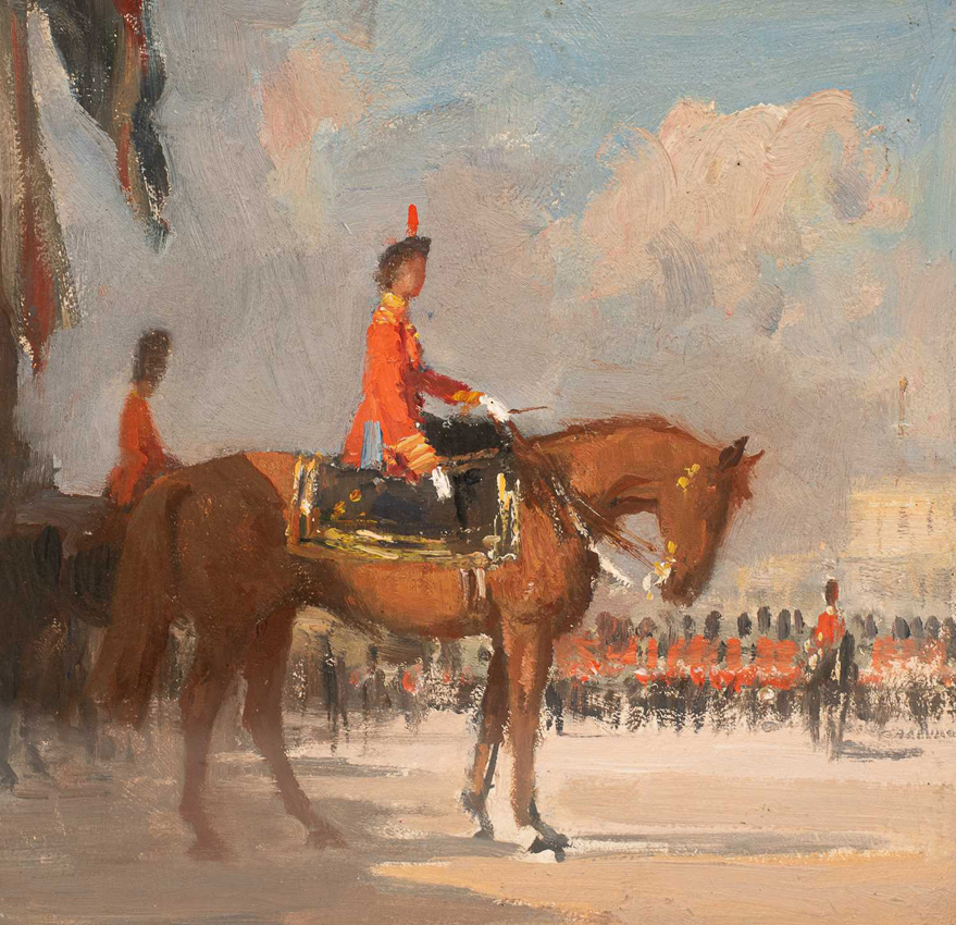 Edward Seago oil study