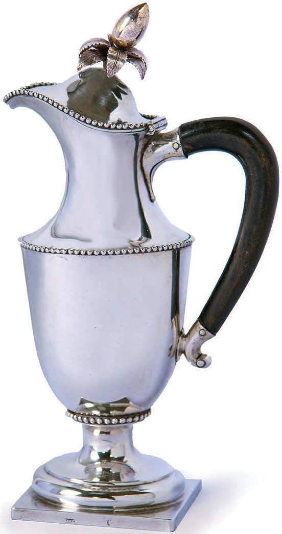 Cape silver coffee pot