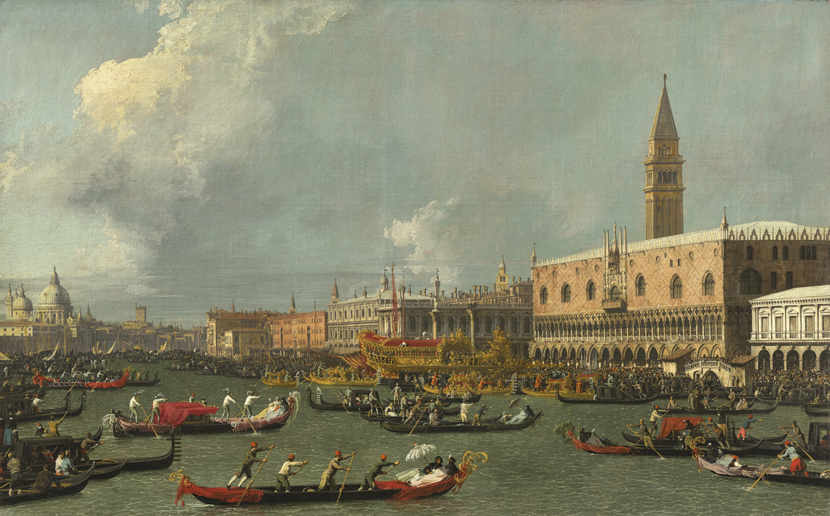 Canaletto view of Venice