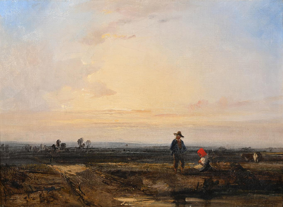 Richard Parkes Bonington landscape