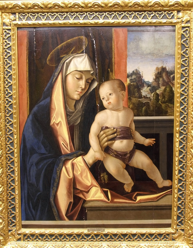 Madonna and Child by Antonio Solario