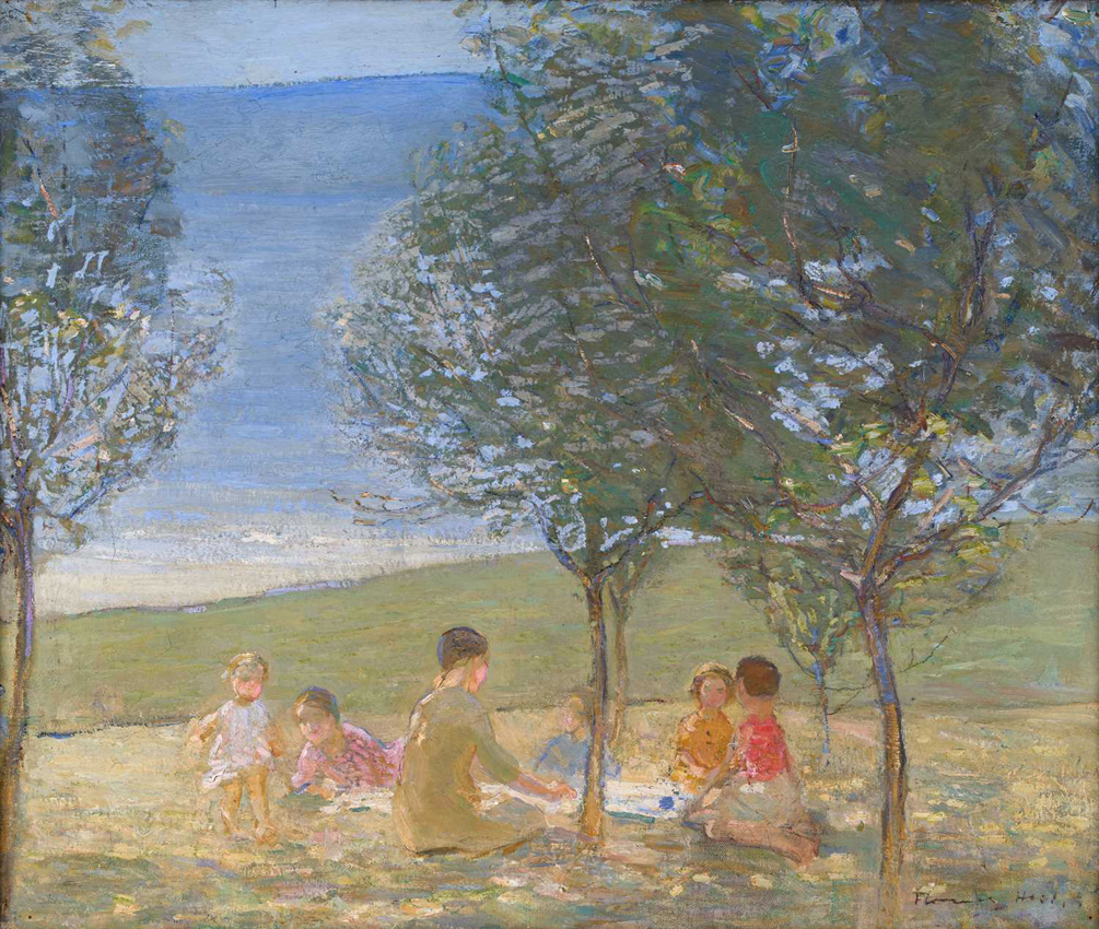 Florence Hess painting