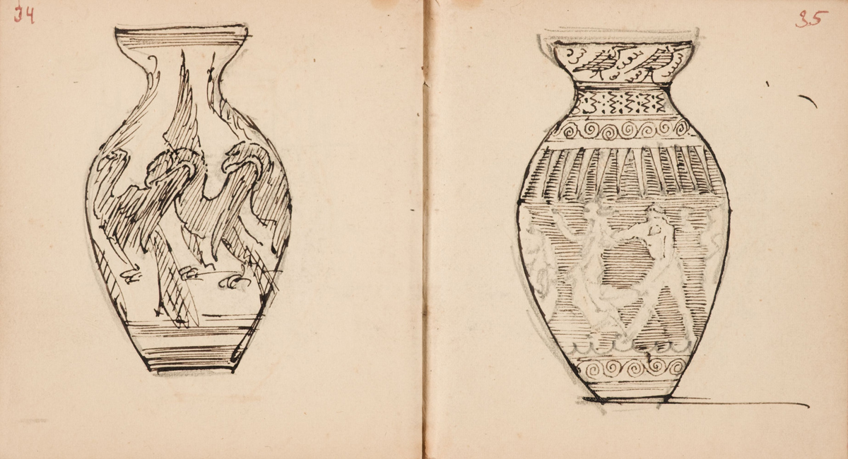 William De Morgan sketchbook