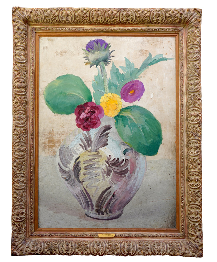 Flowers in a Jar by Duncan Grant and George Bergen