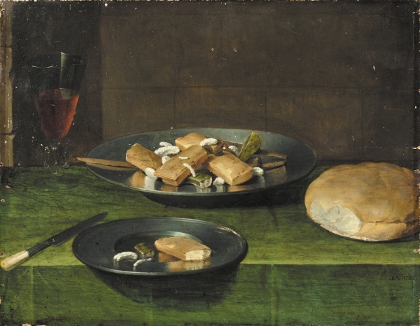 Nature Morte Aux Financiers, a painting by Lubin Baugin