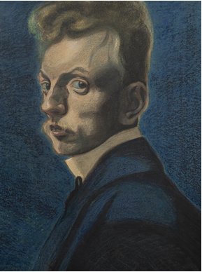 Léon Spilliaert self-portrait