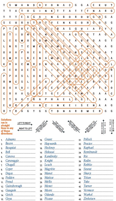 Word Search – Solution