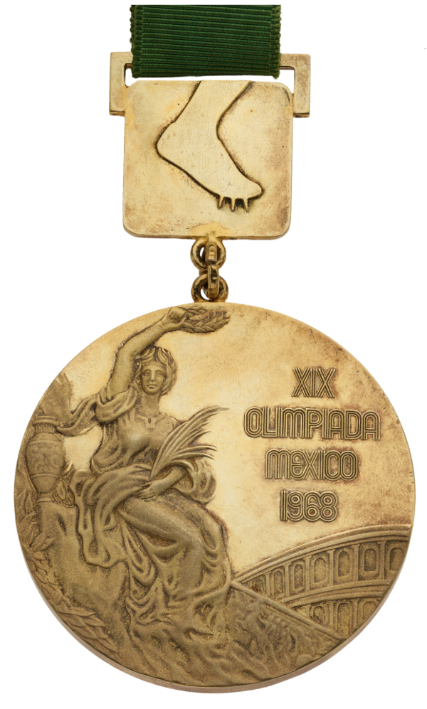 Dick Fosbury's 1968 Olympics gold medal