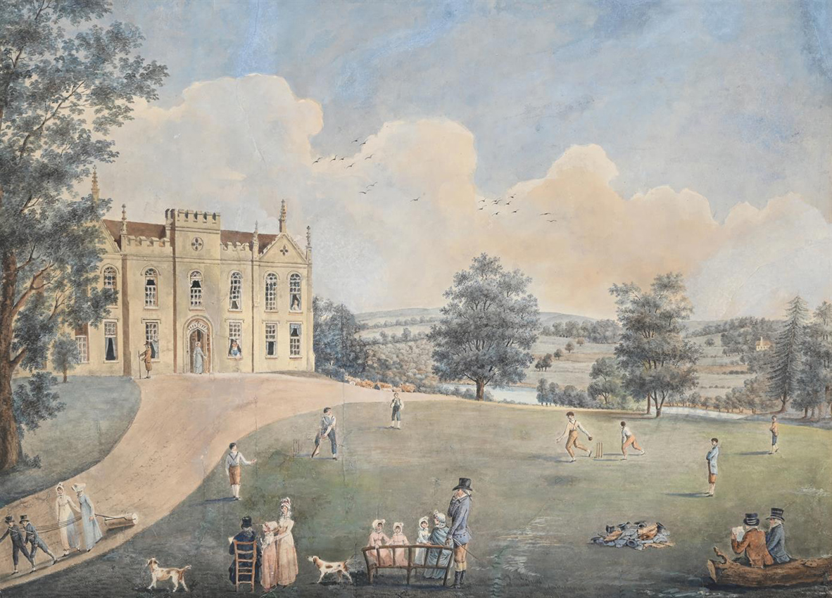 Cricket at Sandleford Priory