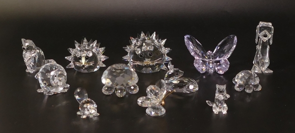 Swarovski crystal animals