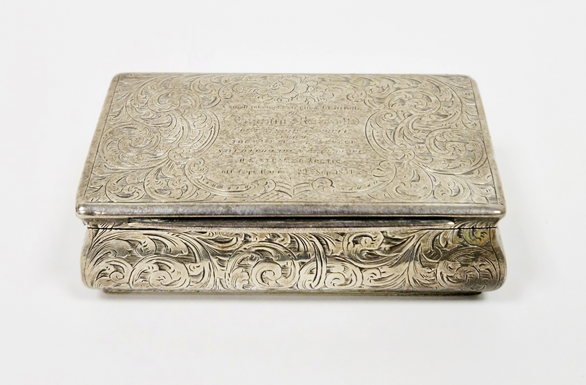 Silver snuffbox