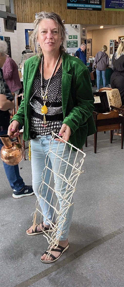 A customer at a recent Yorkshire Flea market