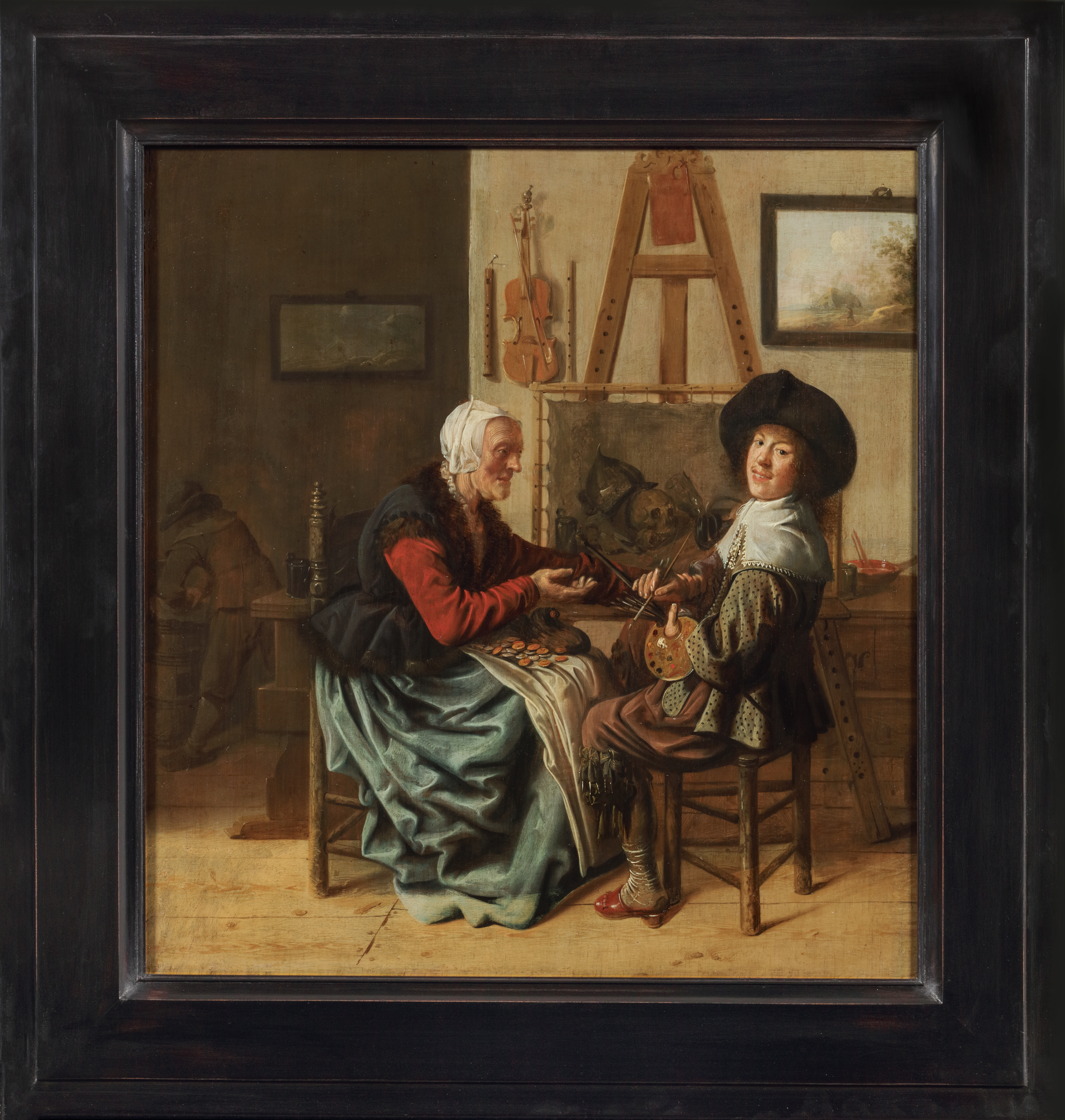 Molenaer self-portrait