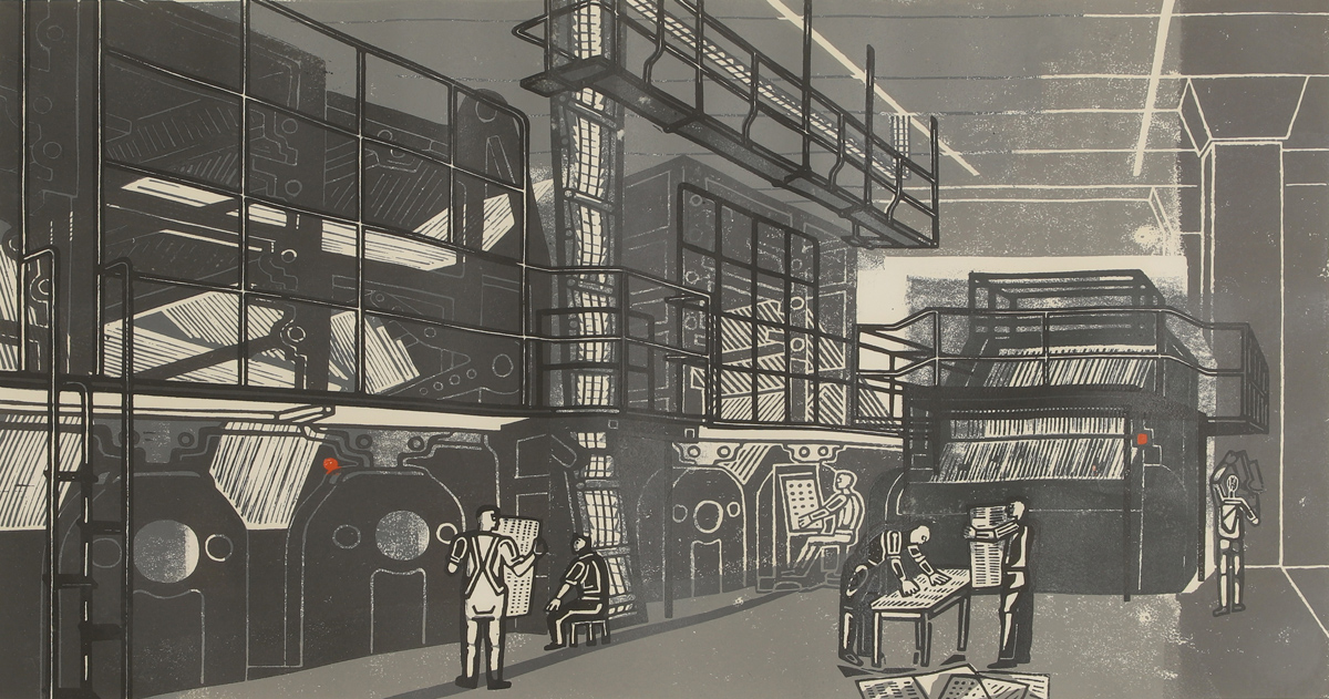 Edward Bawden's Sunday Times print