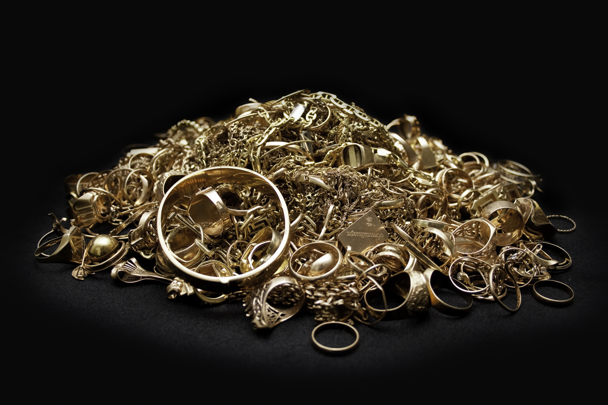 Scrap silver and gold
