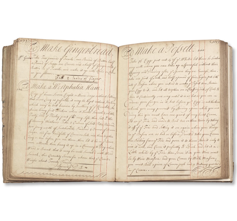 A Manuscript Cookery Book