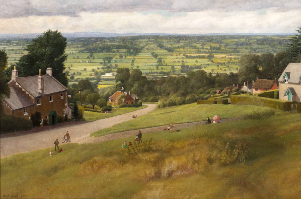 Bowden Hill, Wiltshire by Richard Eurich