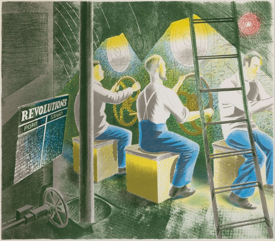 Lithograph by Eric Ravilious