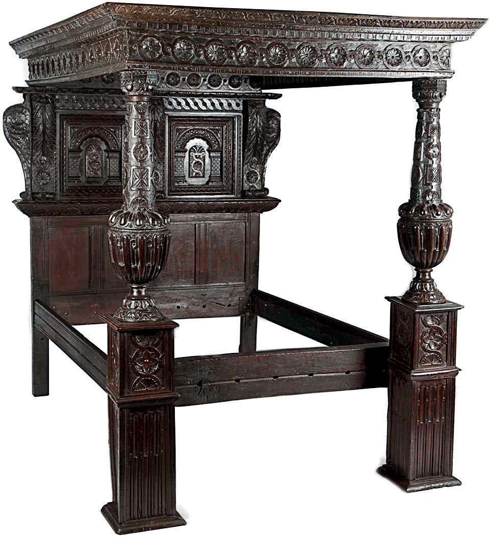Bed first made c.1580 hailed as ‘most original for years’