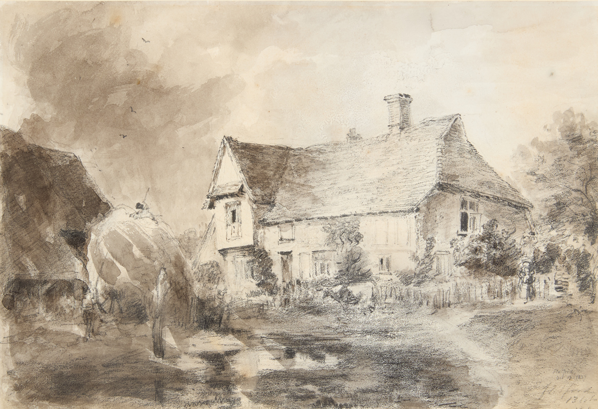 The Valley Farm, Flatford by John Constable