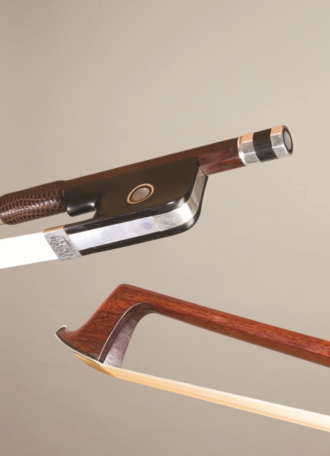 A cello bow made by François-Xavier Tourte