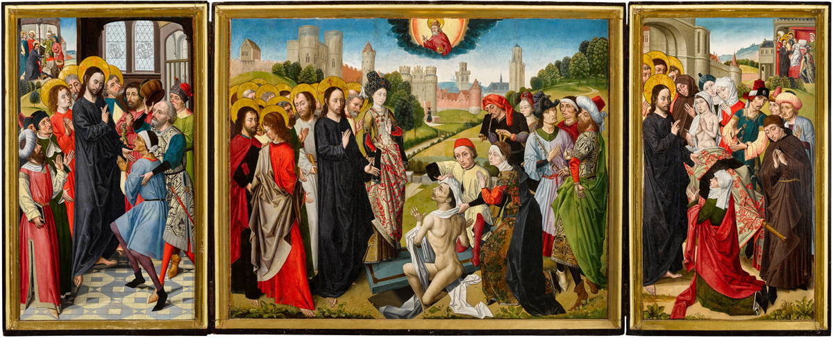 Sherborne Almshouse Triptych