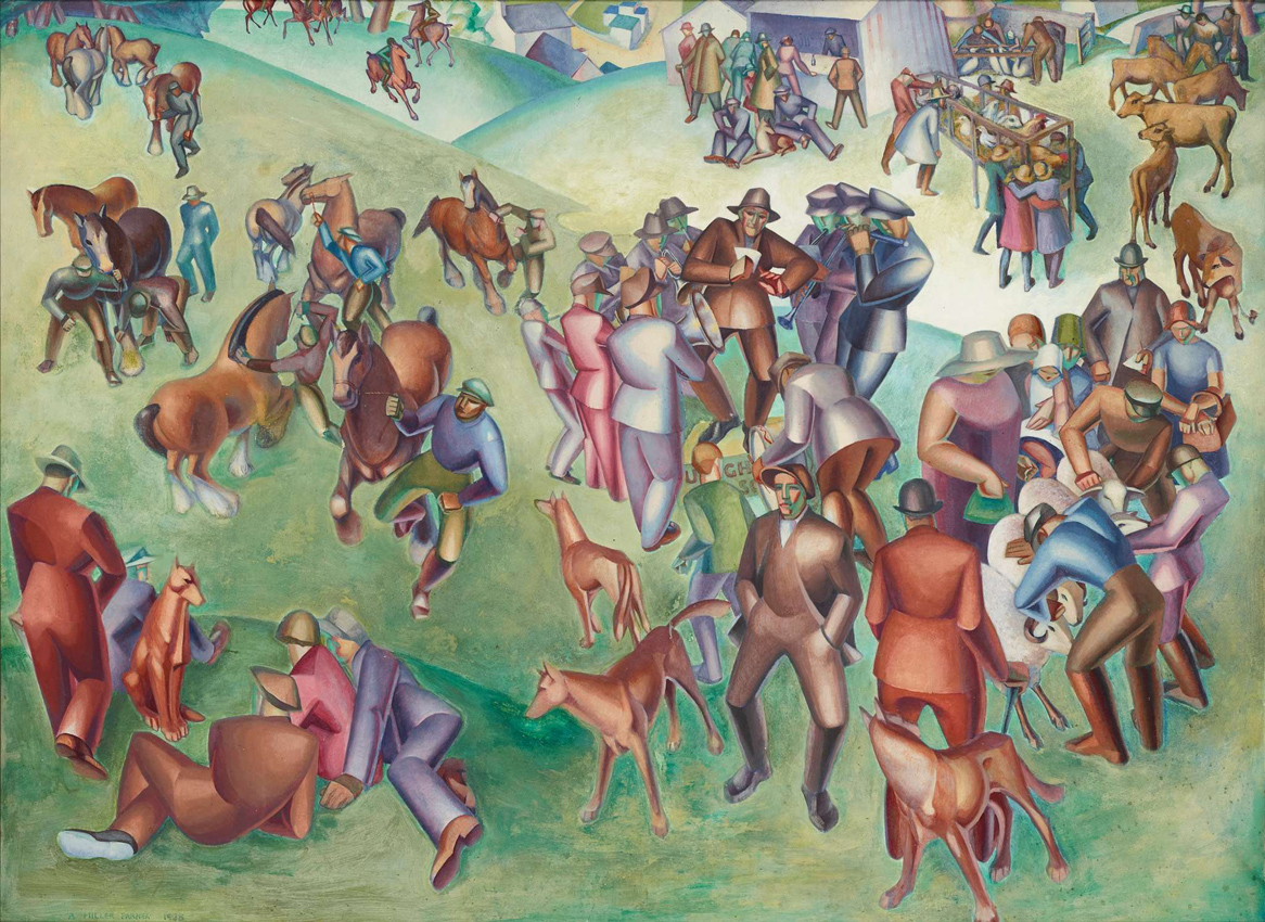 The Horse Fair by Agnes Miller Parker