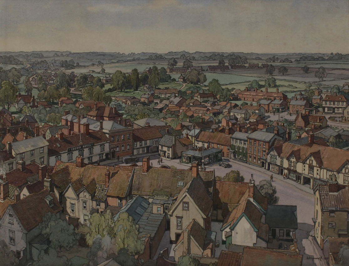 Leonard Squirrell view of Framlingham