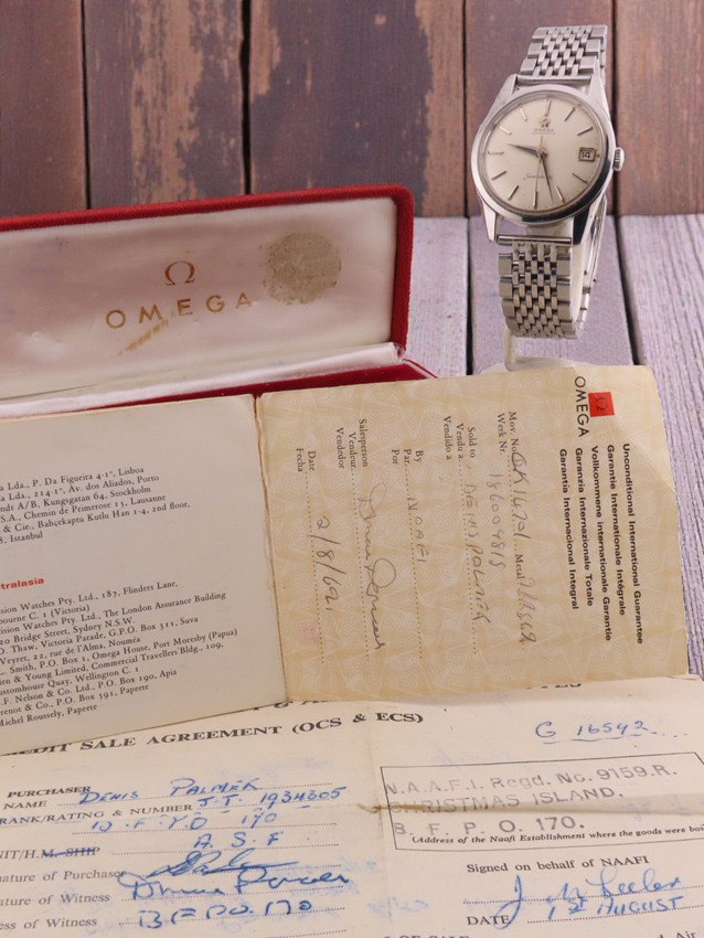 Omega Seamaster wristwatch