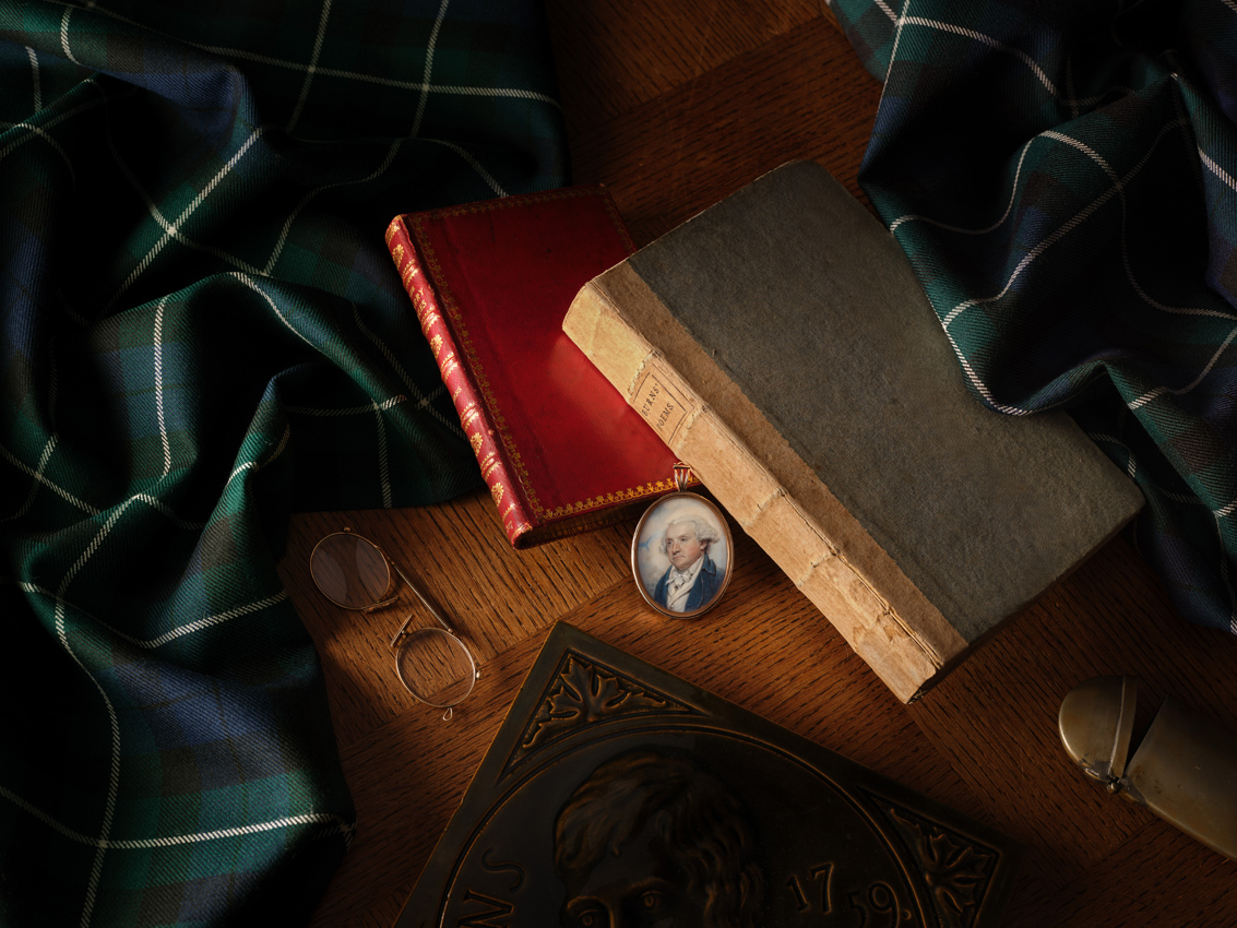 Portrait minaiture of Robert Graham