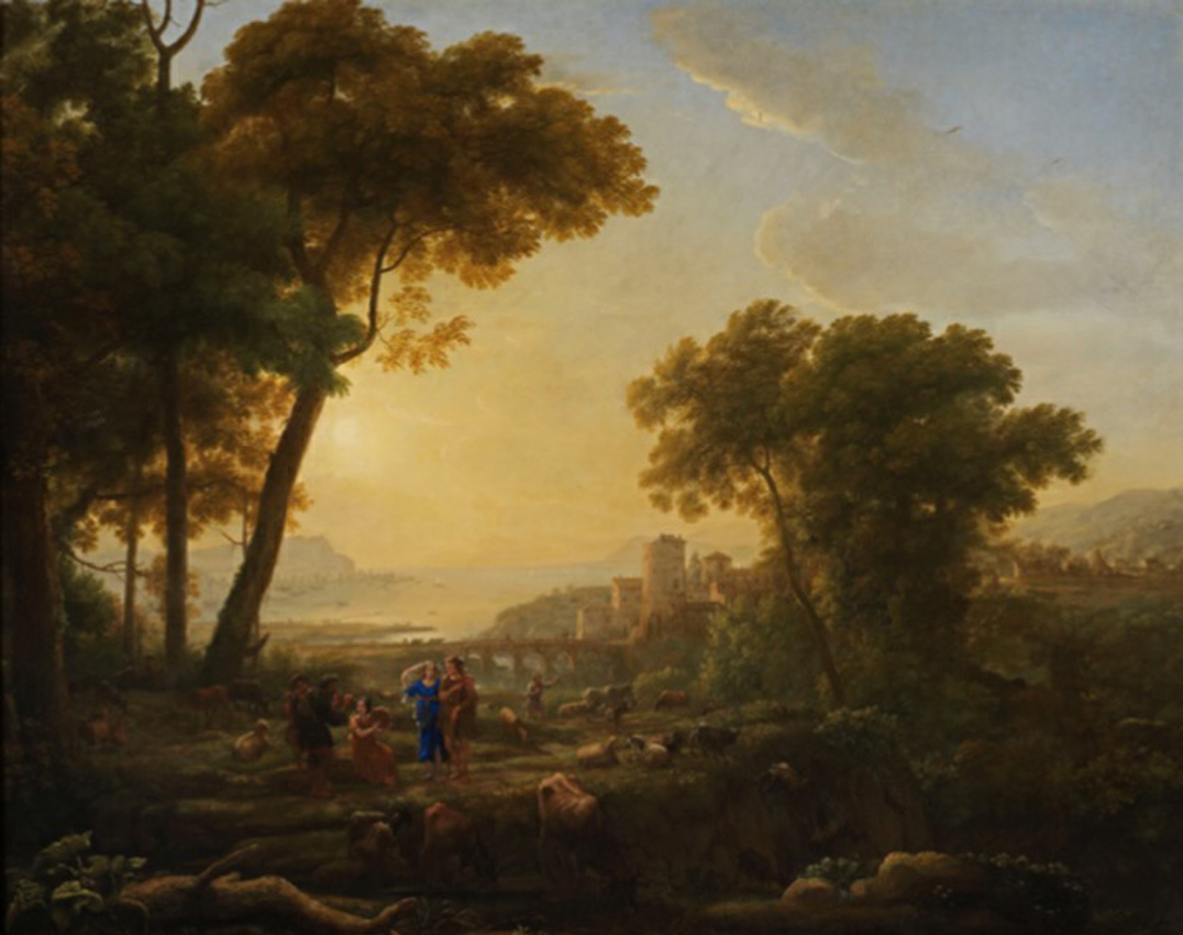 Claude Lorrain’s Landscape with Rural Dance