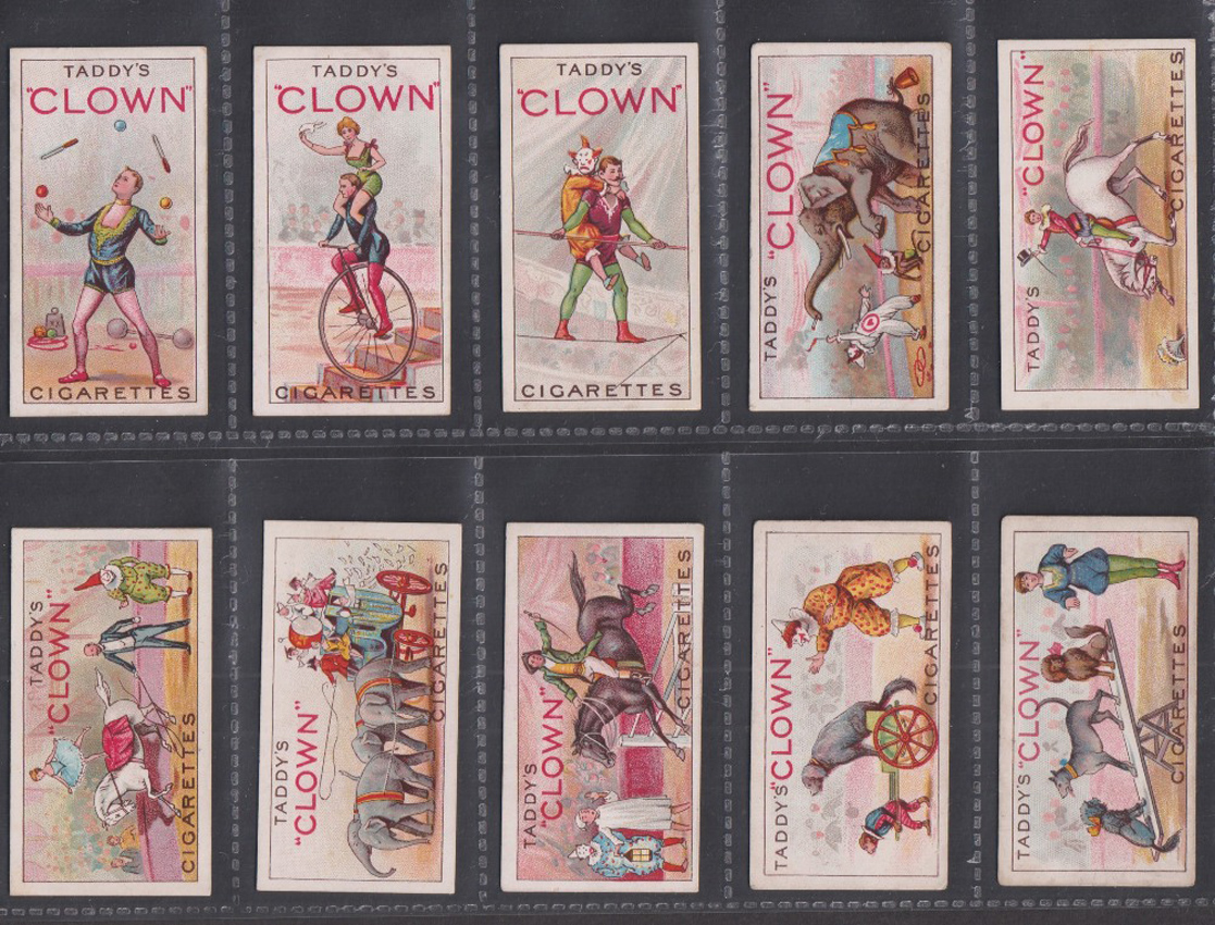 Taddy Clowns cigarette cards