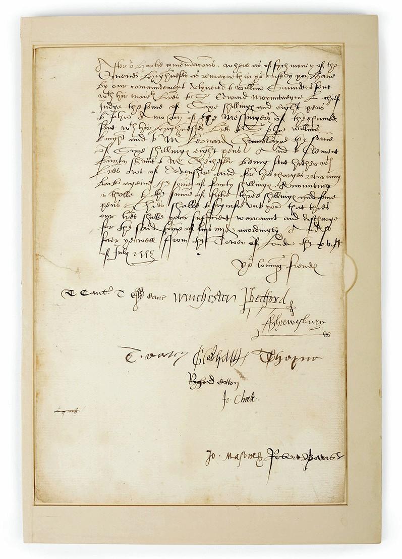 Lady Jane Grey letter