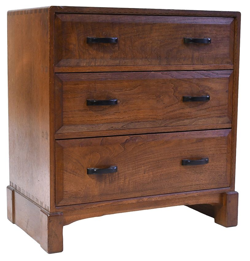 Arts and Crafts chest of drawers