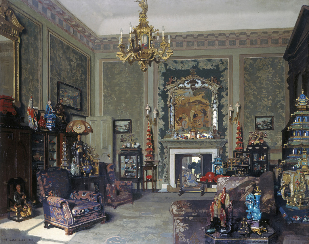 The Chinese Chippendale Drawing Room at Buckingham Palace