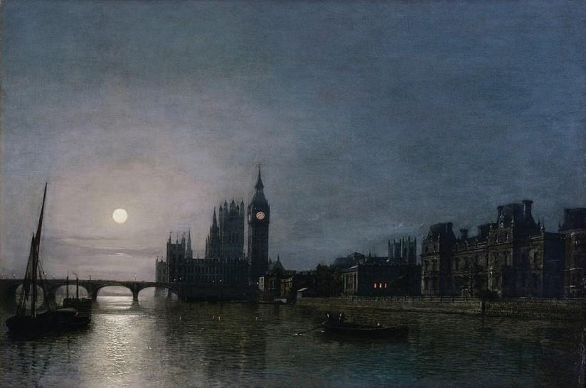 Henry Pether painting