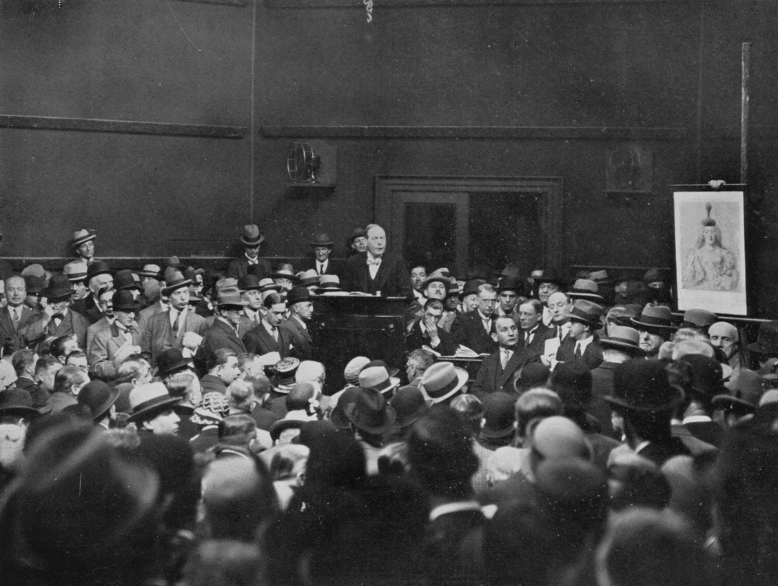 Christie’s auction in 1928