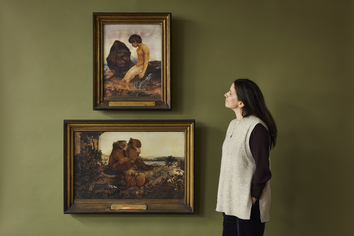 Detmold illustrations for The Jungle Book