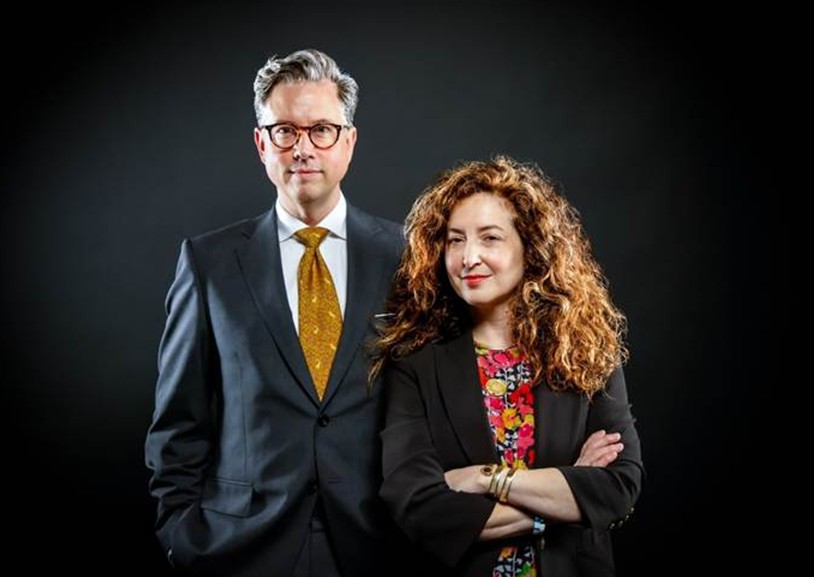 Nick Nicholson and Aviva Lehmann