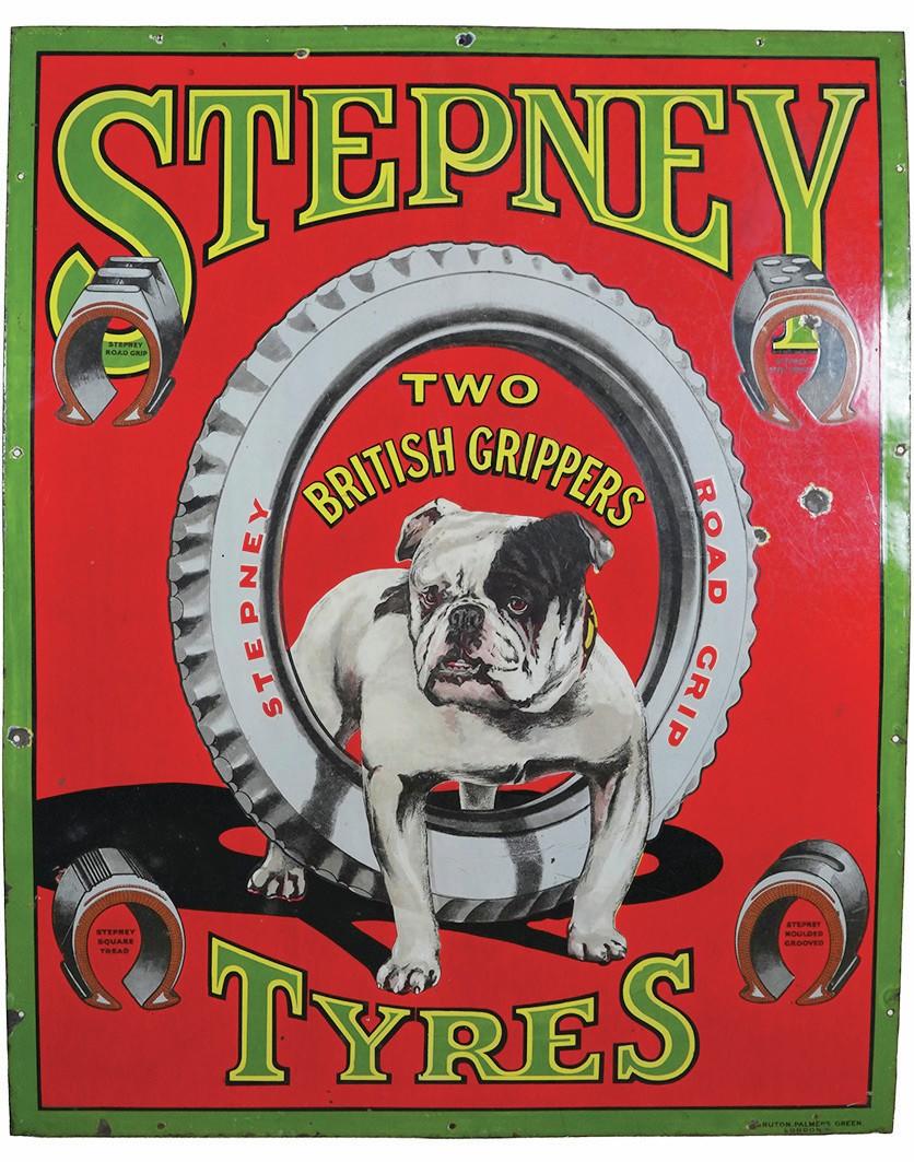 Stepney Tyres sign