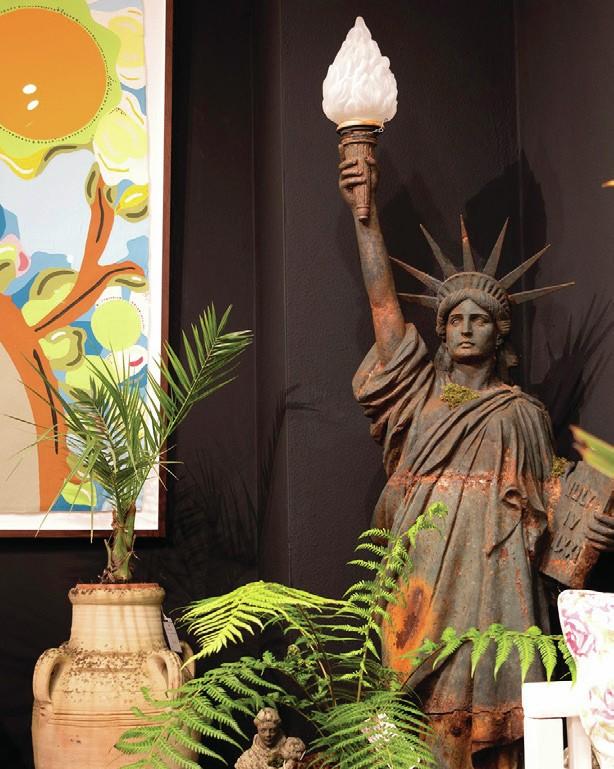 Items on a fair dealer's stall