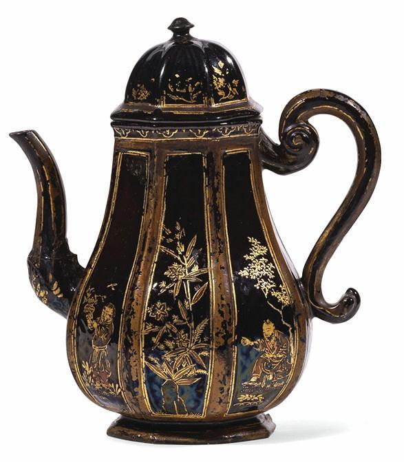 Böttger Meissen coffee pot