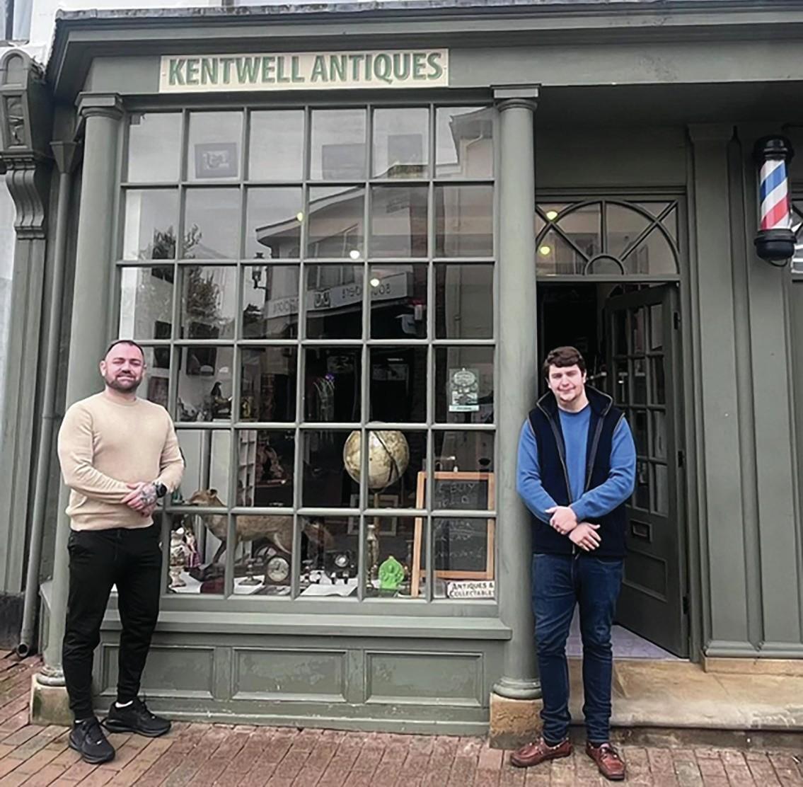 Kentwell Antiques, a shop in Holywell